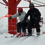 Dad and Chris Lift